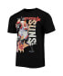 Фото #3 товара Men's NBA x McFlyy Black Phoenix Suns Identify Artist Series T-shirt
