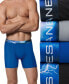 Трусы мужские Hanes Classics Ultimate® X-Temp® 4 шт. сетчатые, отводящие влагу Assorted Blue, XL - фото #1