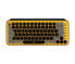 Фото #1 товара Logitech POP Keys Wireless Mechanical Keyboard With Emoji Keys - Mini - RF Wireless + Bluetooth - Mechanical - QWERTZ - Black - Grey - Yellow