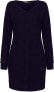 Фото #7 товара Style Dome Women's elegant V-neck knitted jumper dress long sleeve knitted jumper dresses