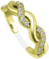 Cubic Zirconia Infinity Toe Ring, Created for Macy's