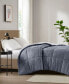 Фото #5 товара Comfort Cool Jersey Knit Oversized Down Alternative Comforter, Full/Queen