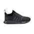 Фото #1 товара Adidas NMD 360 I Toddlers' Slip-on Shoes Core Black-Silver Metallic-White GX3314