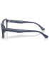 Men's Rectangle Eyeglasses, EA320654-O