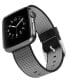 Фото #2 товара Ремешок для часов WITHit чёрный текстильный синтетический 42/44/45/Ultra/Ultra 2 Apple Watch