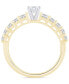 Фото #5 товара Diamond Oval Engagement Ring (1 ct. t.w.) in 14k Gold