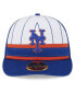 Фото #2 товара Men's White New York Mets 2024 Batting Practice Low Profile 59FIFTY Fitted Hat