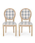 Фото #1 товара Phinnaeus French Country Dining Chairs Set, 2 Piece
