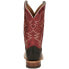 Фото #3 товара Justin Boots Moore Goat Embroidery Square Toe Cowboy Womens Size 6 B Casual Boo