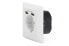 Фото #5 товара DIGITUS Safety socket for flush mounting with 2 USB ports