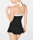 Фото #2 товара Lauren by Ralph Lauren 281961 Bel Aire Skirted One-Piece Swimsuit, Size 6
