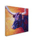 Фото #2 товара Marion Rose 'Violet Cow' Canvas Art - 24" x 24"