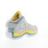 Фото #15 товара Fila Grant Hill 2 1BM01881-101 Mens Gray Suede Athletic Basketball Shoes