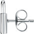 Single steel earrings Padlock Love LPS02ASD02