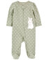 Baby Bunny 2-Way Zip Cotton Sleep & Play Pajamas 9M