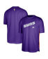 ფოტო #1 პროდუქტის Men's Purple Phoenix Suns Hardwood Classics Pregame Warmup Shooting Performance T-shirt