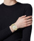 ფოტო #5 პროდუქტის Women's Swiss Two-Tone Stainless Steel Bracelet Watch 45x36mm