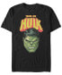 Фото #2 товара Marvel Men's Classic Train Like Hulk Big Face, Short Sleeve T-Shirt