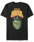 ფოტო #2 პროდუქტის Marvel Men's Classic Train Like Hulk Big Face, Short Sleeve T-Shirt