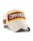 Фото #1 товара Men's Cream Washington Commanders Crossroad MVP Adjustable Hat