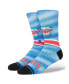 Men's Brooklyn Nets Hardwood Classics Fader Collection Crew Socks