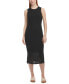 ფოტო #1 პროდუქტის Women's Sleeveless Side-Slit Midi Dress