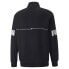 Фото #3 товара Puma Power Colorblock Half Zip Sweater Mens Black 84984301
