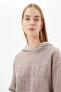 Фото #2 товара Kadın Bej Sweatshirt