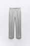 Straight fit trousers