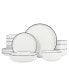 Oslo 16 Piece Dinnerware Set, Service for 4