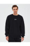 M Essential Crew Neck Sweatshirt Erkek Siyah Sweatshirt S232234-001