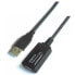 AISENS Extender USB-A 2.0 To USB-A 2.0 M/F 10 m