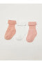 Фото #6 товара Basic Kız Bebek Soket Çorap Yeni 3'lü Paket