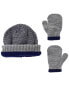 Фото #5 товара Baby 2-Pack Knit Cap & Mittens Set 0-9M