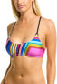 Фото #1 товара Trina Turk 285488 Women's Bralette Hipster Bikini Swimsuit Top, Size 10