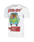 ფოტო #2 პროდუქტის Men's and Women's White Scooby-Doo Mystery Machine T-shirt