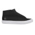 Фото #1 товара London Fog Lfm Dorance Mid High Top Mens Black Sneakers Casual Shoes CL30370M-B