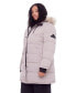 Фото #2 товара Women's Plus Size - Aulavik Plus | Mid-Length Hooded Parka Coat