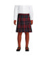 Фото #3 товара Юбка Lands' End Plaid Box Pleat