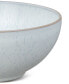 White Speckle Stoneware Coupe Cereal Bowls, Set of 4