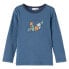 ფოტო #1 პროდუქტის NAME IT Willit XXI Wool long sleeve T-shirt