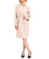 ფოტო #1 პროდუქტის Collarless Dress Suit, Regular & Petite Sizes