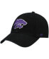 Фото #1 товара Men's Black Kansas State Wildcats Vintage-Like Clean Up Adjustable Hat