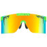 PIT VIPER The Intimidators Boomslang sunglasses Зеленый, Yellow Mirror/CAT3 - фото #3