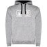 KRUSKIS Problem Solution Play Football Two-Colour hoodie Серо-черный, M - фото #1