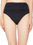Фото #1 товара Bleu Rod Beattie Women's 181512 Plunge Tankini Top Swimwear Black Size 10
