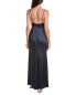 Фото #2 товара Dessy Collection Cowl Neck Maxi Dress Women's 4