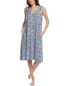 Фото #1 товара Donna Karan Sleepwear Sleep Gown Women's Blue M