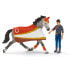 Schleich Horse Club Mia’s vaulting riding set - 5 yr(s) - Multicolor - 12 yr(s) - 4 pc(s) - Not for children under 36 months - 330 mm