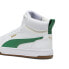 Фото #6 товара Puma Caven 2.0 Mid 39229111 Mens White Leather Lifestyle Sneakers Shoes